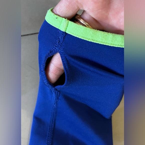 Nike Jacket Unisex Medium Blue Therma Flex Dri Fit Tracksuit Track Top Running - Picture 14 of 15